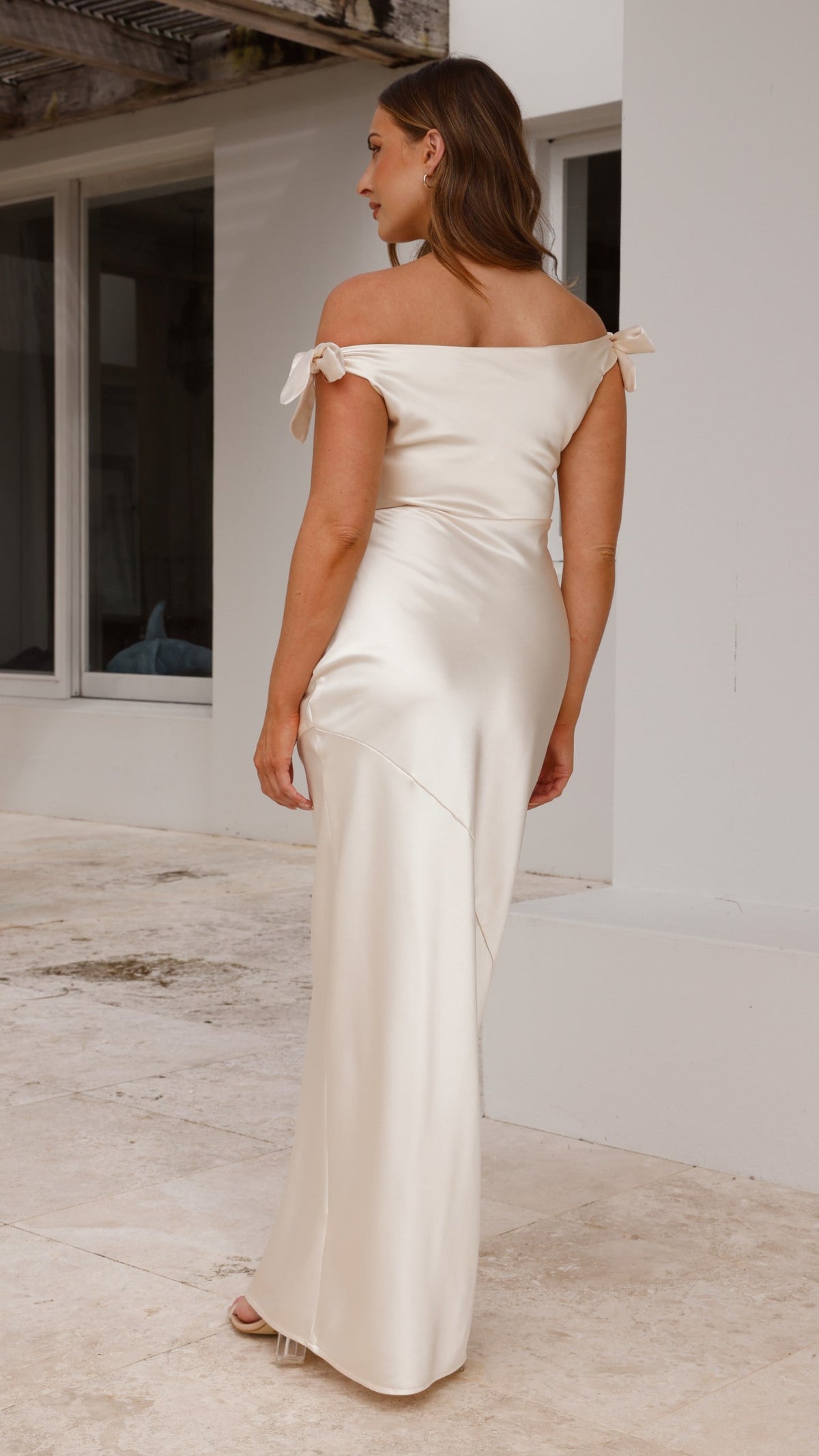 Frida Maxi Dress - Champagne