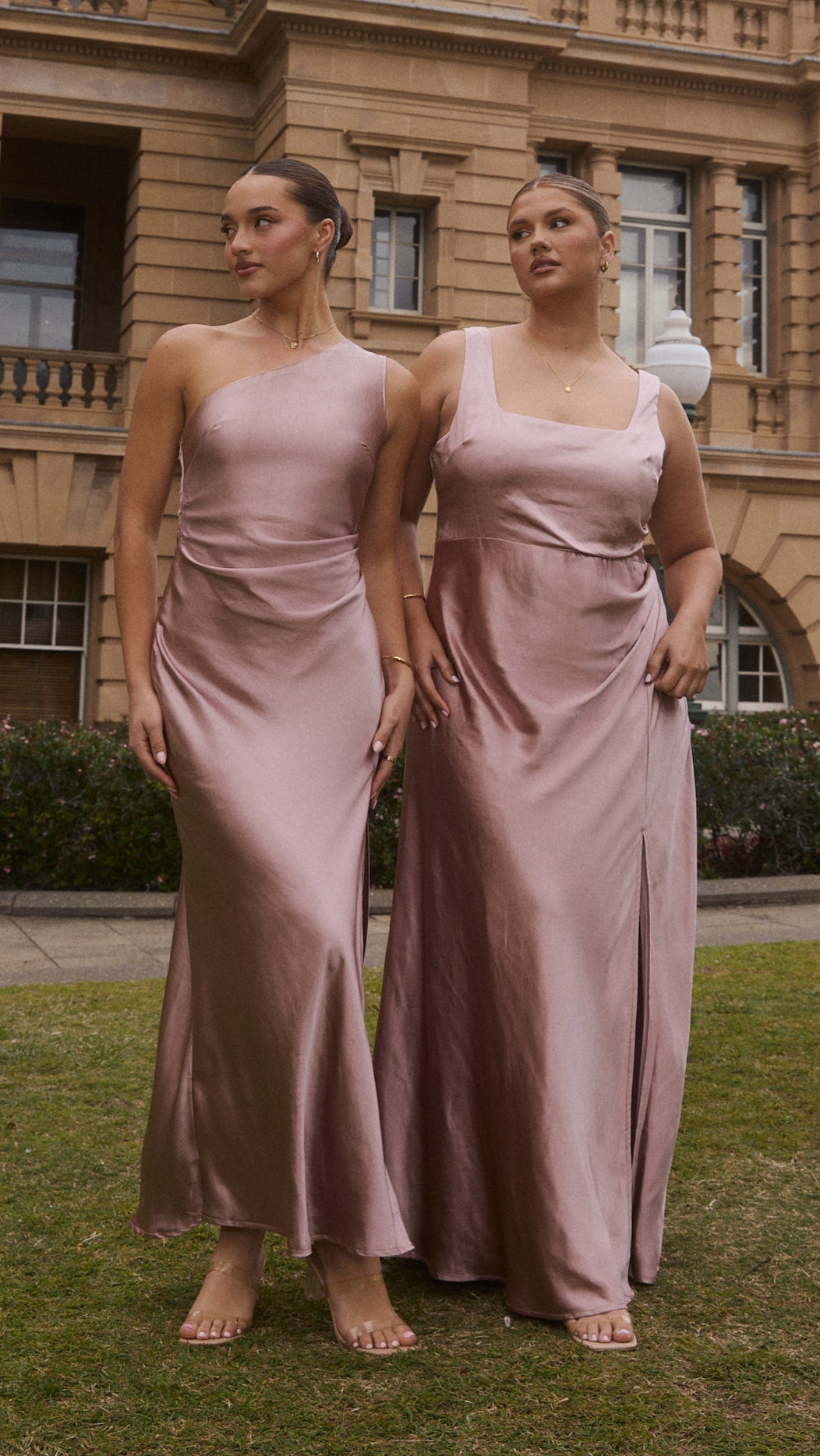 Alaria Maxi Dress - Dusty Pink