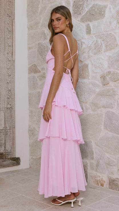 Stasie Maxi Dress - Pink