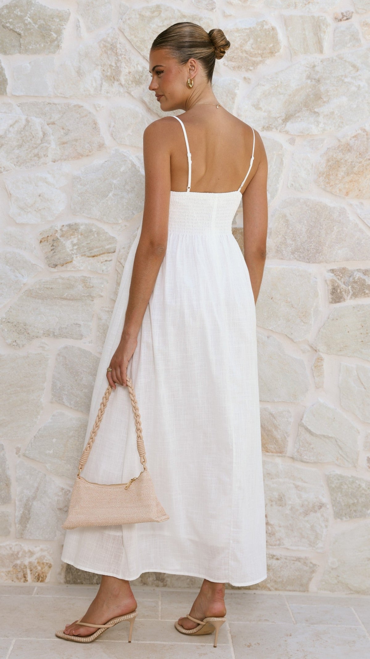 Stayla Maxi Dress - White