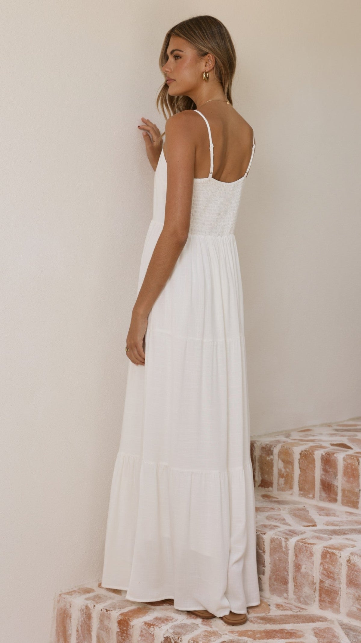 Shelley Maxi Dress - White