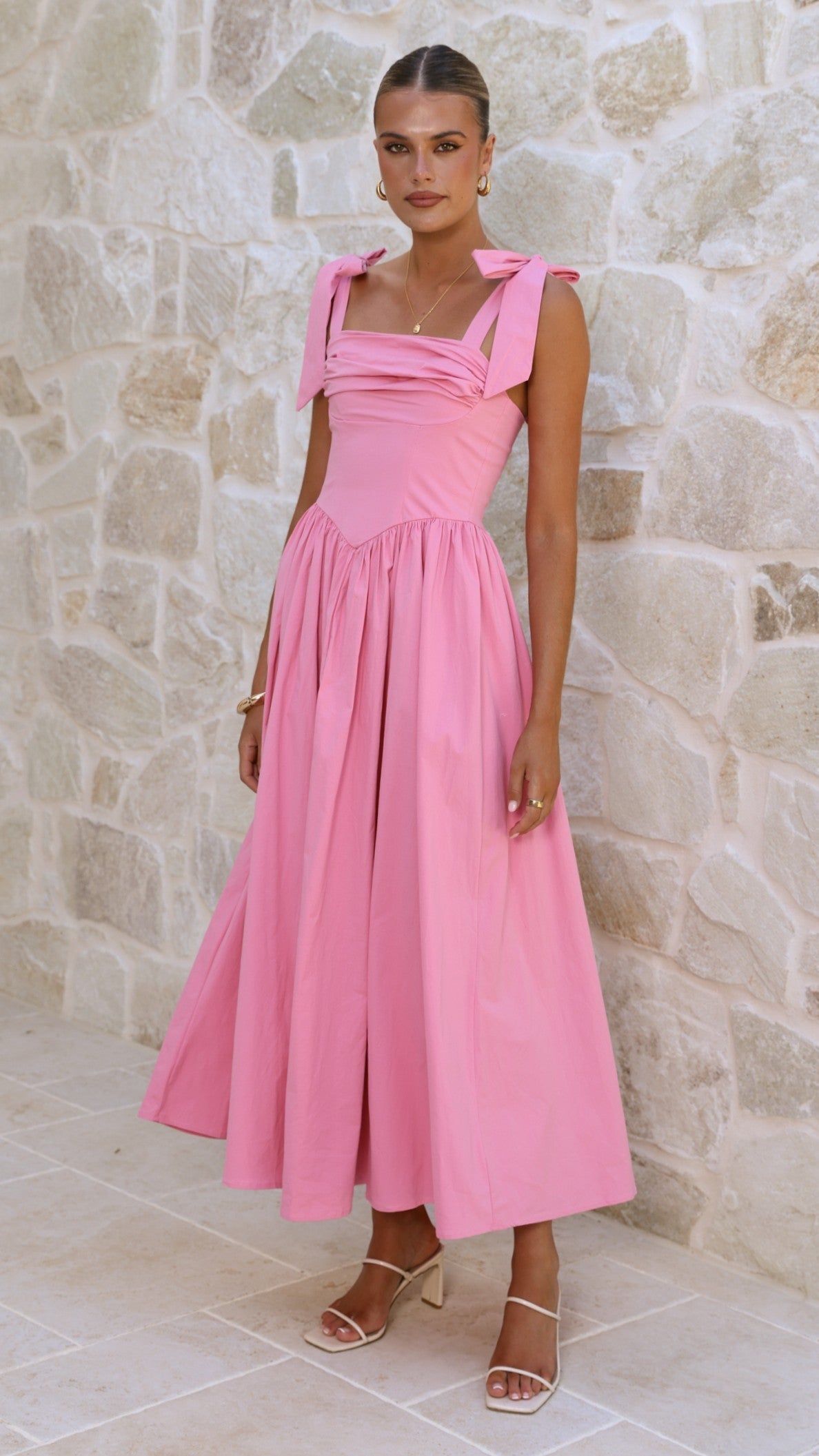 Haisley Maxi Dress - Pink
