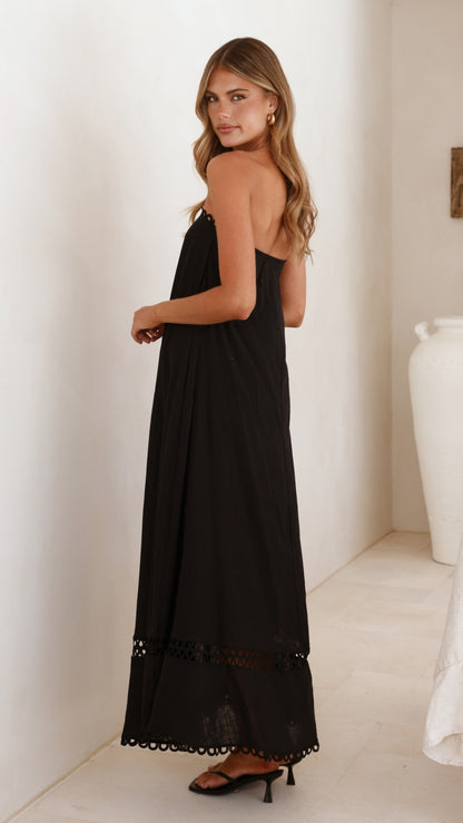 Sandra Maxi Dress - Black