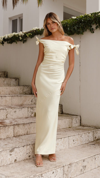 Frida Maxi Dress - Yellow