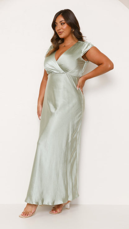Selma Maxi Dress - Sage