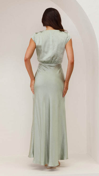 Selma Maxi Dress - Sage