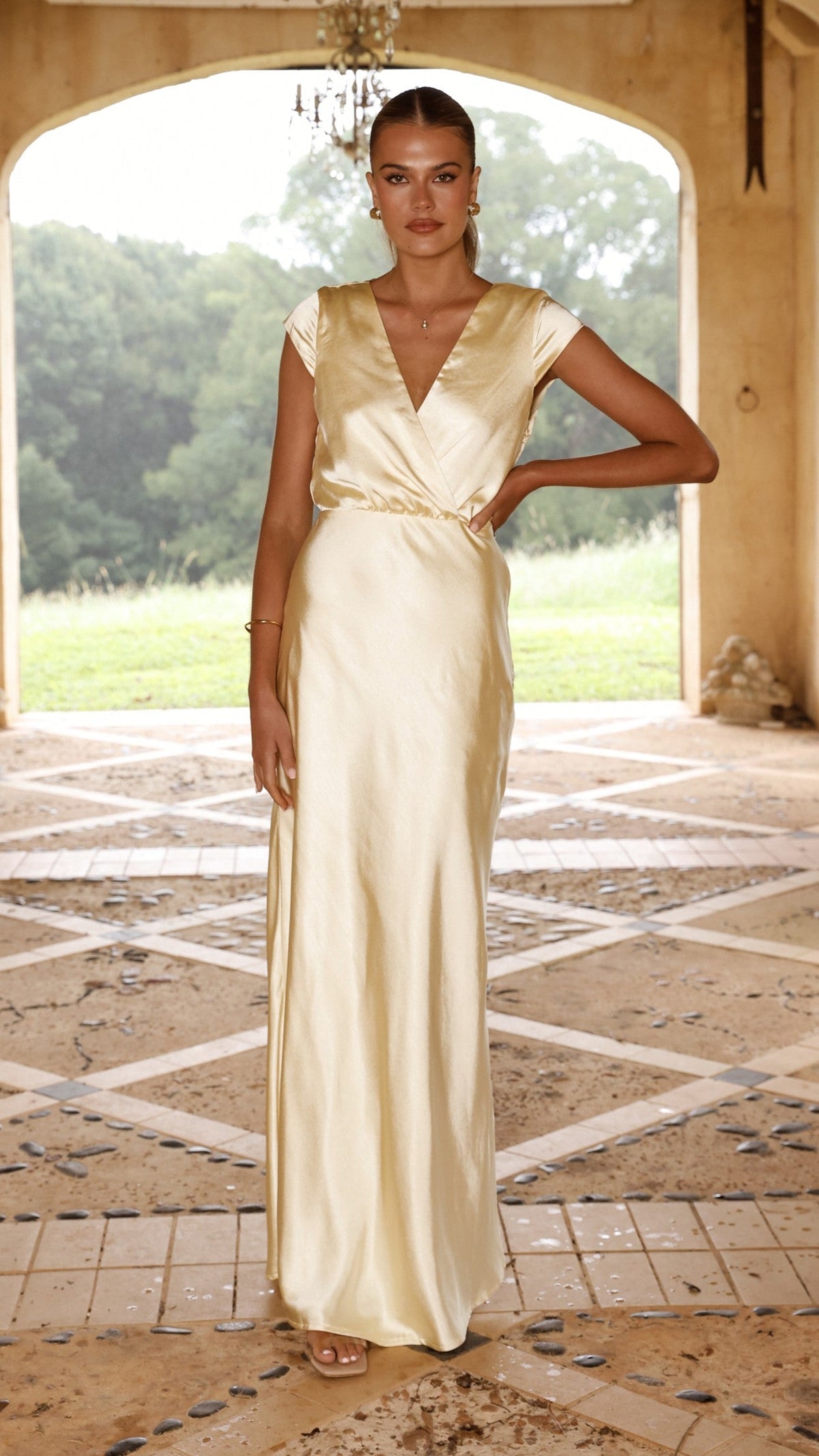 Selma Maxi Dress - Yellow