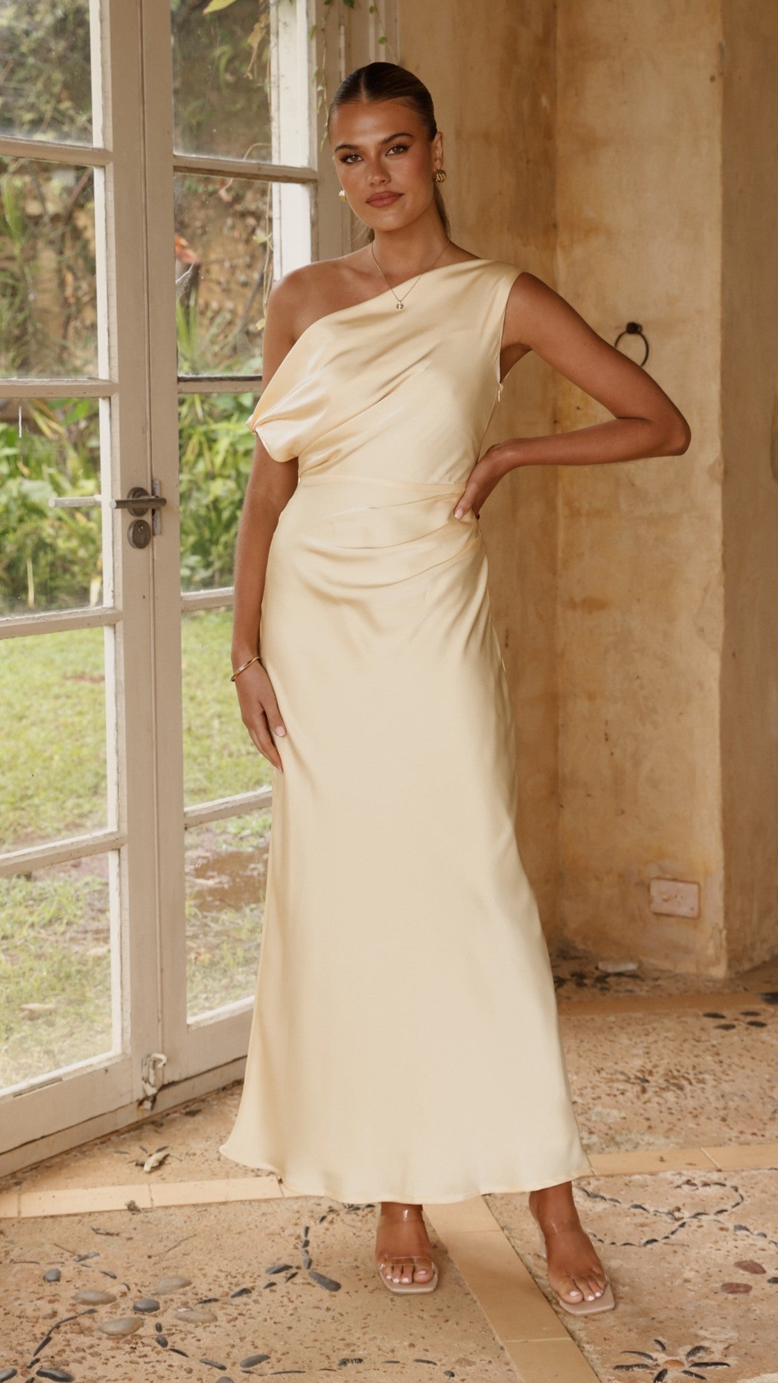 Gigi Maxi Dress - Lemon