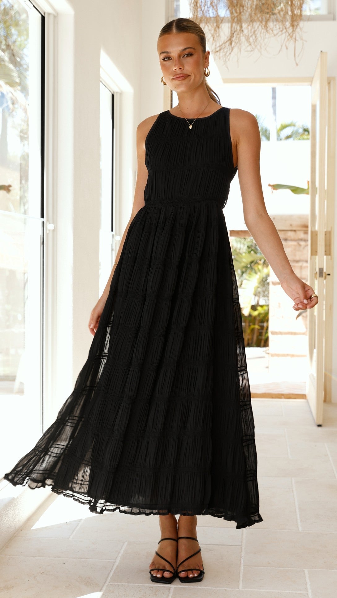 Lassie Maxi Dress - Black
