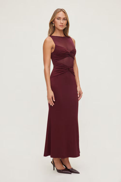 Sculpt Twisted Maxi Dress