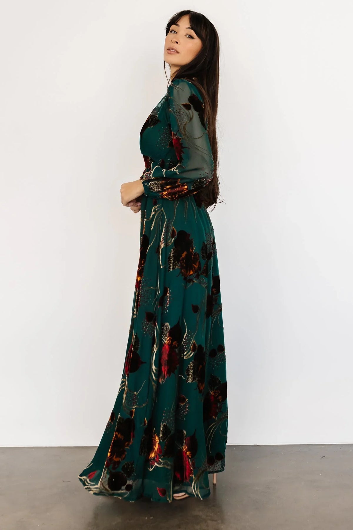 Mikla Maxi Dress | Jade Multi