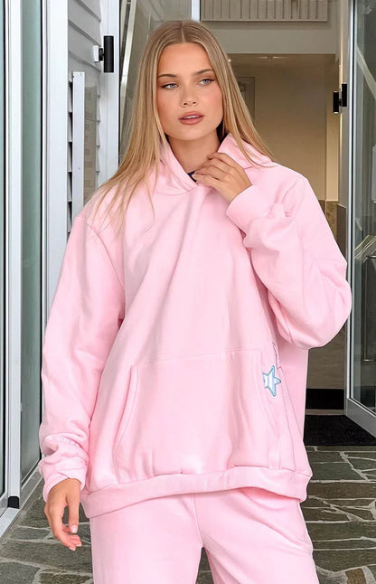 Beginning Pink Star Hoodie