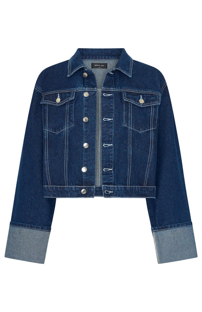 Charlotte Denim Jacket Dark Indigo