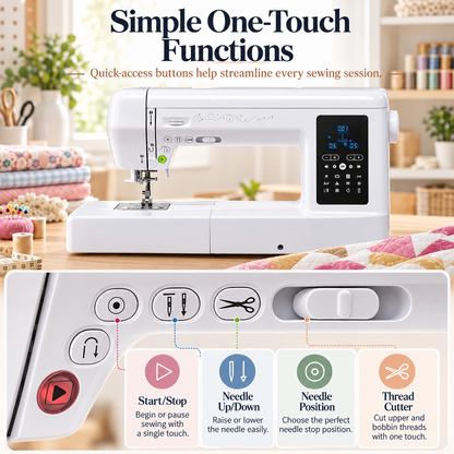 Computerized Sewing & Quilting Machine