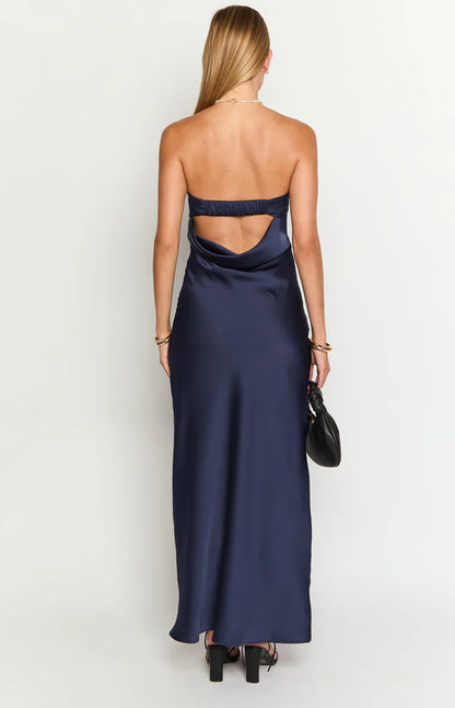 Maiah Navy Maxi Dress