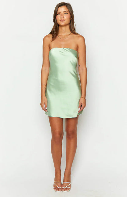 Ellie Sage Strapless Mini Dress