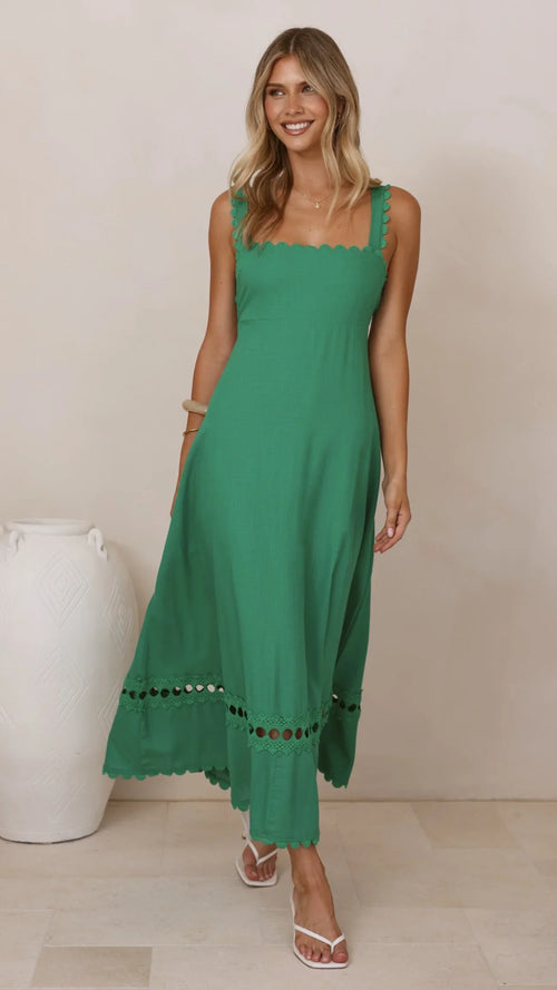 Libbie Maxi Dress - Green