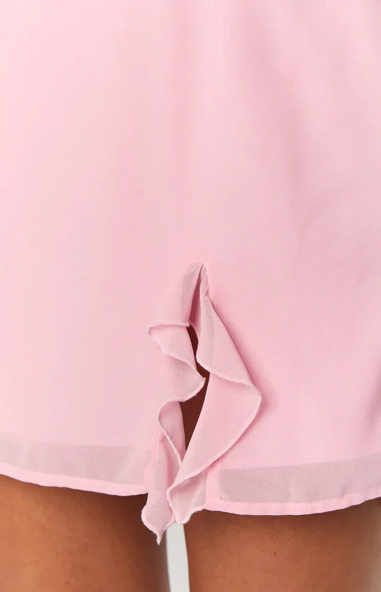 Kristina Pink Mini Dress