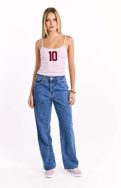 Karey Pink Jersey Top