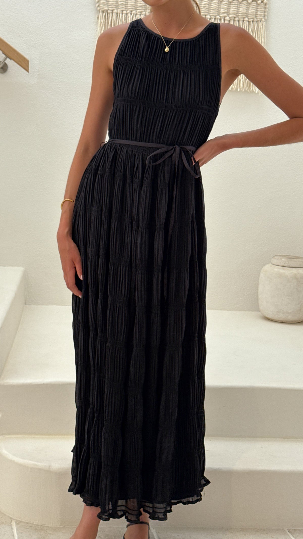 Lassie Maxi Dress - Black