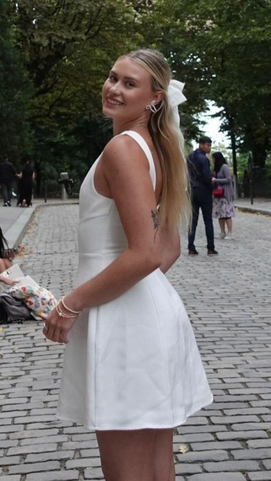Rafiki Mini Dress - White