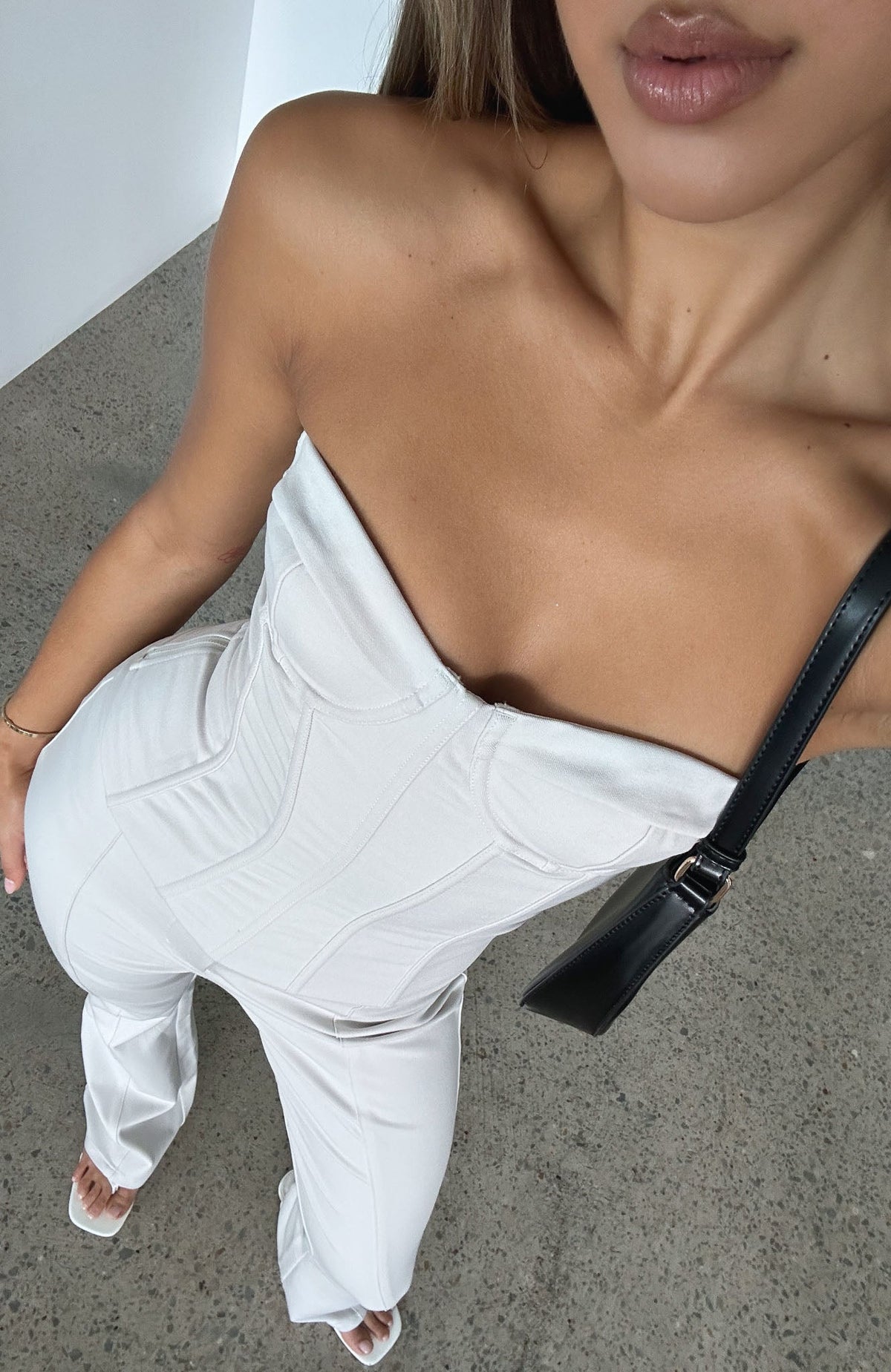 Next Chapter Strapless Bustier Bone